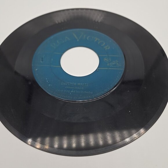 Emporer Waltz / Vienna Woods by Wayne King 45 RPM Vinyl Record - Picture 3 of 4